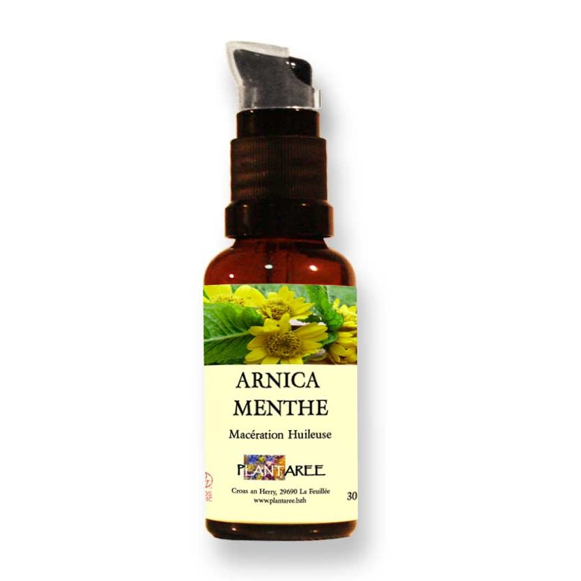 Arnica & Menthe 30 ml – Macérât huileux