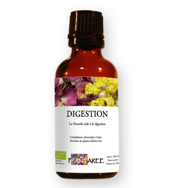 Digestion 50 ml - Extrait hydro-alcoolique